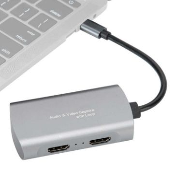 4K Type-C to HDMI1080P Video Capture Card with Loop Z31A - 1