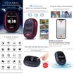 RF-V45-B Mini GPS Tracker Pendant, SOS/Camera/Health/4G LTE, Wine Red - 3