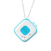 V28 Blue Necklace GSM Mini LBS WiFi AGPS Tracker SOS Communicator - 1