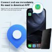 F5 Black Ultra-thin Card Location Tracker Anti-lost Device - 2