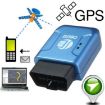 TK206 2G GPS OBD2 Real-Time Car Tracker with Vibration Alarm (Blue) - 6