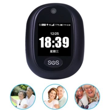 REACHFAR RF-V45-A Mini GPS Tracker Pendant, 4G LTE, SOS, Camera, Black - 1