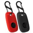 Tile Mate Pro Tracker Case: One-piece Silicone Cover (Wine Red) - 2