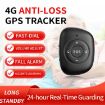 RF-V50 4G LTE GPS Tracker: Waterproof SOS Alarm for Elderly (Red) - 7
