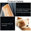 Cute Cartoon Gray Fox Seat Belt Cushion, Anti-Strangled, 30.5cm - 4