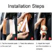 Cute Cartoon Gray Fox Seat Belt Cushion, Anti-Strangled, 30.5cm - 6