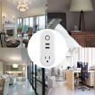 SA-002 Smart WiFi Plug: 2 USB + US Socket, Alexa/Google Compatible - 7