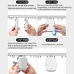 X101 Smart Home Automatic Curtain Machine With RC, Roman Pole Model - 8