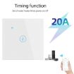 EU Plug 20A WIFI Water Heater Switch with Voice Control, White - 4