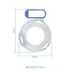 Wall Mount Bracket for TP-LINK DECO M5, US Plug (White) - 3