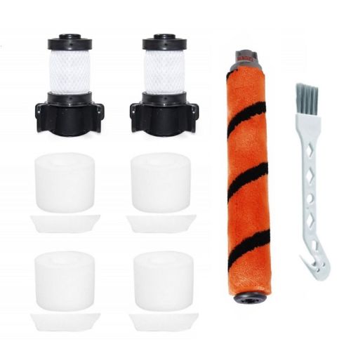 Shark IF100 Handheld Vacuum 8PC Set: Main Brush, Small Brush, Filter, Sponge - 1