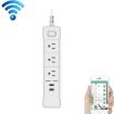 Smart Power Plug: 2 USB, 3 Sockets, Alexa & Google Home Compatible - 1