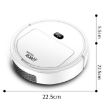 Automatic Smart Charging Sweeping Robot - White - 3