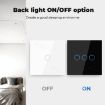 Tuya ZigBee 2 Gang Black Touch Wall Remote Light Switch EU Plug - 4