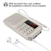 L-218AM Blue MP3 Radio Speaker with TF/USB & LED Flashlight - 3