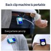 Purple Mini Lavalier MP3 Player with Screen, Earphone & Cable - 9