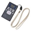HanRongda HRD-109 Silver Gray Portable Mini FM Radio Receiver - 1