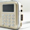 Y-619 Red FM/AM Mini Radio MP3 Player with LED & TF/SD Support - 6