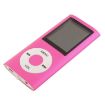 Rose Red 1.8" TFT Screen MP4 Player with 8G TF Card & Earphones - 2