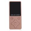 T68 Ultra-Thin HD Video MP4 Player, Lossless Sound, Rose Gold - 1