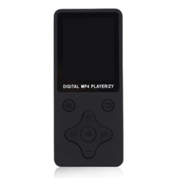T68 Ultra-thin HD Video MP4 Player, Card Lossless Sound (Black) - 1