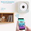 Portable Bluetooth Speaker & CD Player with Remote (Black) - 7
