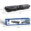 DV-880 Red Dual Solar Wireless Bluetooth Outdoor Speaker Radio - 3