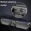 DV-880 Red Dual Solar Wireless Bluetooth Outdoor Speaker Radio - 6