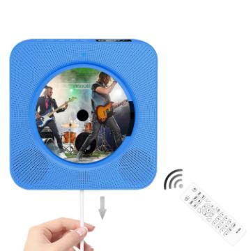 Kecag KC-809 10W Portable Bluetooth CD Player (Blue) - 1