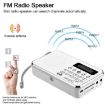 White L-938 MP3 Player FM Radio SD/MMC Card Support AUX-IN Earphone-out - 5