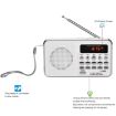 White L-938 MP3 Player FM Radio SD/MMC Card Support AUX-IN Earphone-out - 6