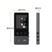 A5 1.8" Silver Sports Bluetooth MP3 MP4 Player, 8GB, Speaker Support - 3