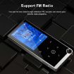 E05 2.4" Touch MP4/MP3 Player 8GB, E-Book/Alarm, No Bluetooth, Black - 7