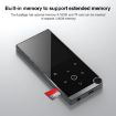 E05 2.4" Touch MP4/MP3 Player 8GB, E-Book/Alarm, No Bluetooth, Black - 9