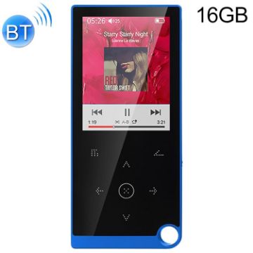 E05 16GB Bluetooth MP4/MP3 Player 2.4" Touch, E-Book/Alarm/Timer - 1