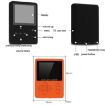 T69 Card Lyrics Sync Lossless MP4 Player, Cross Button (White) - 4