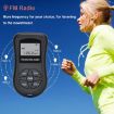 HRD-107 DSP Portable Stereo FM Radio with Headset (Black) - 9