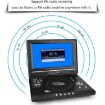 8.5" LCD Portable EVD Multimedia Player - UK Plug - 4