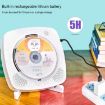 Kecag KC-609 Wall Mounted CD/DVD Player, Bluetooth, Blue, No TV Connection - 9