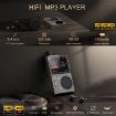 2.4" HIFI Bluetooth Music Player, DSD256, 16GB+8GB, Black Walkman - 5
