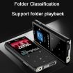 Portable Bluetooth MP3/MP4 Music Player Walkman, 32GB, Black - 4