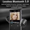 Portable Bluetooth MP3/MP4 Music Player Walkman, 32GB, Black - 8