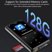 Portable Bluetooth MP3/MP4 Music Player Walkman, 32GB, Black - 9