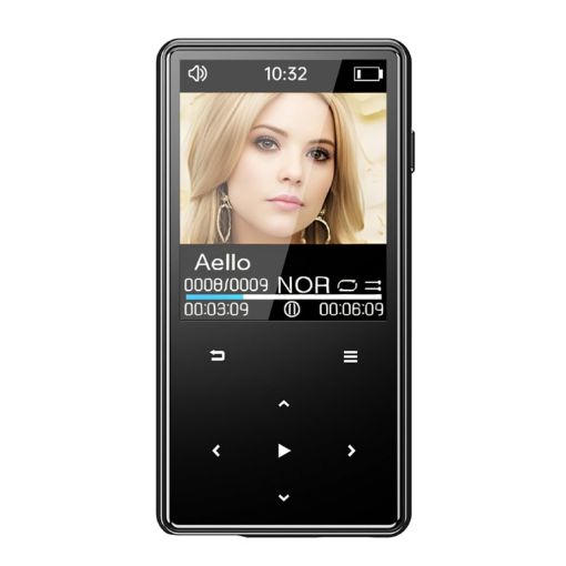 Portable Bluetooth MP3/MP4 Music Player Walkman, 8GB (Black) - 1