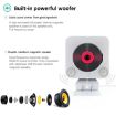 Portable Bluetooth Speaker & CD Player w/ Remote (White) - 4
