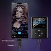 1.8" Black MP4 Player with TF Slot, Recorder, FM Radio, E-Book - 6