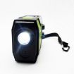 Multifunctional Hand Crank Solar LED Flashlight & FM Radio (Orange) - 5