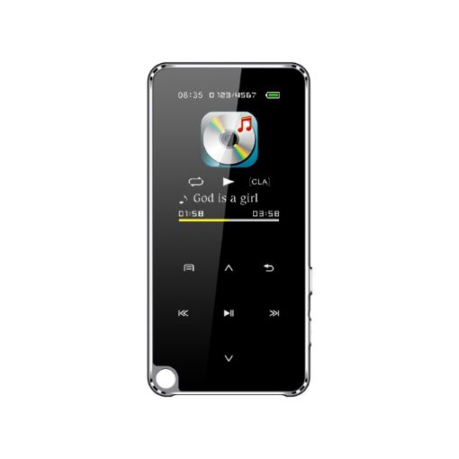 Portable M25 Bluetooth MP3 Player, 32GB Capacity (Black) - 1