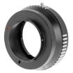 MD Lens to M4/3 Stepping Ring - Black Lens Mount Adapter - 5