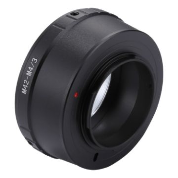 M42 to M4/3 Lens Adapter for Olympus E-P1, Panasonic G1, GH1 Cameras - 1